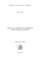 The role of 3D computing planning in maxillofacial surgery