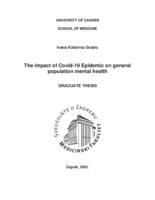 The impact of Covid-19 Epidemic on general population mental health