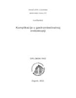 Komplikacije u gastrointestinalnoj endoskopiji