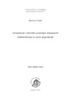 Učestalost i kliničke značajke dokazanih bakterijemija iz opće populacije