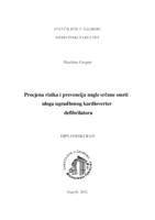 Procjena rizika i prevencija nagle srčane smrti-uloga ugradbenog kardioverter defibrilatora