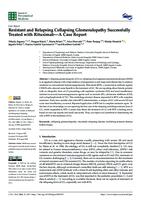 Resistant and Relapsing Collapsing Glomerulopathy Successfully Treated with Rituximab—A Case Report