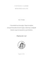 Citoreduktivna kirurgija i hipertermijska intraperitonealna kemoterapija u liječenju malignih bolesti rasprostranjenih na potrbušnicu