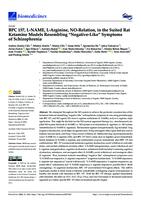 BPC 157, L-NAME, L-Arginine, NO-Relation, in the Suited Rat Ketamine Models Resembling “Negative-Like” Symptoms of Schizophrenia