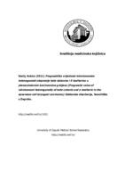 Prognostička vrijednost intratumorske heterogenosti ekspresije beta-katenina i E-kadherina u planocelularnim karcinomima grkljana 