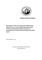 Utjecaj CagA antigena bakterije Helicobacter pylori u razvoju aterosklerotske karotidne bolesti 