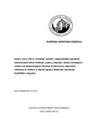 Virološke, kliničke i epidemiološke osobitosti adenovirusnih dišnih infekcija u djece u Zagrebu i okolici 