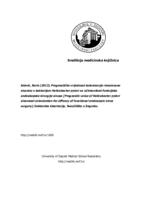 Prognostička vrijednost kolonizacije rinosinusne sluznice s bakterijom Helicobacter pylori na učinkovitost funkcijske endoskopske kirurgije sinusa 