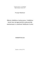 Odnos debljine melanoma i debljine kože kao prognostički pokazatelj metastaza u sentinel limfnom čvoru 