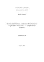 Osobitosti infekcije parazitom Trichomonas vaginalis u muškaraca sa simptomima uretritisa