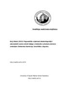 Prognostička vrijednost ehokardiografije i  plazmatskih razina srčanih biljega u bolesnika s akutnom plućnom embolijom