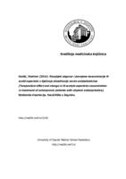 Terapijski odgovor i promjena koncentracije N-acetil aspartata u liječenju shizofrenije novim antipsihoticima 