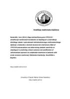 Uloga polimorfizma gena CYP2C19 i određivanja reaktivnosti trombocita na klopidogrel u predviđanju kliničkoga ishoda i opravdanosti individualiziranoga antitrombocitnoga liječenja u bolesnika s akutnim koronarnim sindromom 