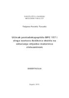 Učinak pentadekapeptida BPC 157 i uloga sustava dušikova oksida na oštećenje stijenke maternice cisteaminom