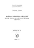 Promjene električnoga potencijala kostiju tijekom operativnoga liječenja prijeloma 