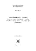 Usporedba kriterija Svjetske zdravstvene organizacije i studije "HAPO" u dijagnostici gestacijskoga dijabetesa 