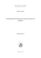 Pretkazatelji kliničkoga ponašanja adenoma hipofize 