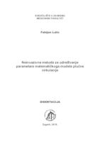 Neinvazivna metoda za određivanje
parametara matematičkoga modela plućne
cirkulacije 