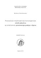 Povezanost insuficijencije konvergencije
očnih jabučica
sa sindromom poremećaja pažnje u djece 