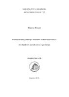 Povezanost pušenja duhana adolescenata s medijskim porukama o pušenju 