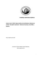 Utjecaj biofilma kod stafilokokne infekcije oko čeličnih i titanijskih implantata