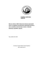 Utjecaj sile zatezanja suspenzijskih šavova na uspješnost transvaginalnih suspenzijskih operacija u žena sa statičkom inkontinencijom mokraće.