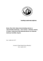 Utjecaj atrioventrikulskog intervala na interventrikulsku disinkroniju i udarni volumen u bolesnika s totalnim AV blokom i implantiranim DDD elektrostimulatorom srca