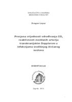 Procjena vrijednosti određivanja CO2 reaktivnosti moždanih arterija transkranijskim Dopplerom u infekcijama središnjeg živčanog sustava 