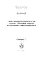 Patofiziološke promjene probavnog sustava u životinjskim modelima Alzheimerove i Parkinsonove bolesti