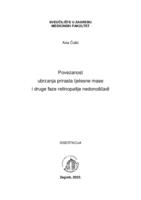 Povezanost ubrzanja prirasta tjelesne mase i druge faze retinopatije nedonoščadi