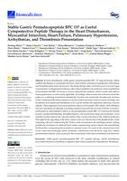 Stable Gastric Pentadecapeptide BPC 157 as Useful Cytoprotective Peptide Therapy in the Heart Disturbances, Myocardial Infarction, Heart Failure, Pulmonary Hypertension, Arrhythmias, and Thrombosis Presentation