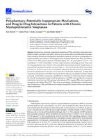 Polypharmacy, Potentially Inappropriate Medications, and Drug-to-Drug Interactions in Patients with Chronic Myeloproliferative Neoplasms