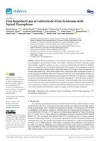 First Reported Case of Gabriele-de Vries Syndrome with Spinal Dysraphism