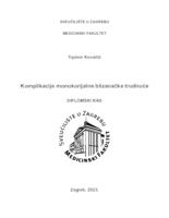 Komplikacije monokorijalne blizanačke trudnoće