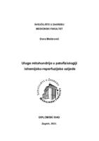 Uloga mitohondrija u patofiziologiji ishemijsko-reperfuzijske ozljede