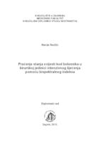 Praćenje stanja svijesti kod bolesnika u kirurškoj jedinici intenzivnog liječenja pomoću bispektralnog indeksa