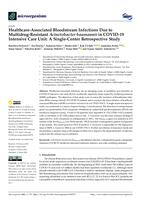 Healthcare-Associated Bloodstream Infections Due to Multidrug-Resistant Acinetobacter baumannii in COVID-19 Intensive Care Unit: A Single-Center Retrospective Study