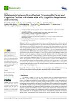 Relationship between Brain-Derived Neurotrophic Factor and Cognitive Decline in Patients with Mild Cognitive Impairment and Dementia