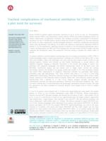 Tracheal complications of mechanical ventilation for COVID-19: a plot twist for survivors