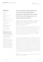 Extracorporeal photopheresis as an immunomodulatory treatment modality for chronic GvHD and the importance of emerging biomarkers