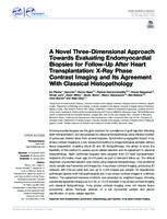 A Novel Three-Dimensional Approach Towards Evaluating Endomyocardial Biopsies for Follow-Up After Heart Transplantation: X-Ray Phase Contrast Imaging and Its Agreement With Classical Histopathology