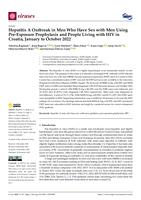 Hepatitis A Outbreak in Men Who Have Sex with Men Using Pre-Exposure Prophylaxis and People Living with HIV in Croatia, January to October 2022