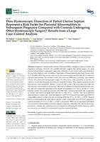 Does Hysteroscopic Dissection of Partial Uterine Septum Represent a Risk Factor for Placental Abnormalities in Subsequent Pregnancy Compared with Controls Undergoing Other Hysteroscopic Surgery? Results from a Large Case-Control Analysis