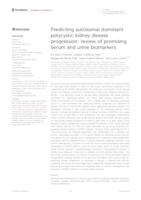 Predicting autosomal dominant polycystic kidney disease progression: review of promising Serum and urine biomarkers