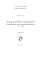 Povezanost serumskih koncentracija interleukina IL-18, IL-19, IL-21 i IL-22 s etiopatogenezom i procjenom kliničke aktivnosti nesegmentalnoga oblika vitiliga