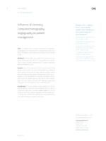 Influence of coronary computed tomography-angiography on patient management