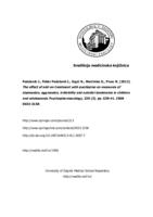 The effect of add-on treatment with quetiapine on measures of depression, aggression, irritability and suicidal tendencies in children and adolescents