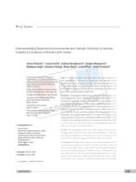 Demonstrating reduced environmental and genetic diversity in human isolates by analysis of blood lipid levels