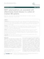 MDR1 polymorphisms are associated with inflammatory bowel disease in a cohort of Croatian IBD patients