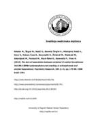 The lack of association between catechol-O-methyl-transferase Val108/158Met polymorphism and smoking in schizophrenia and alcohol dependence